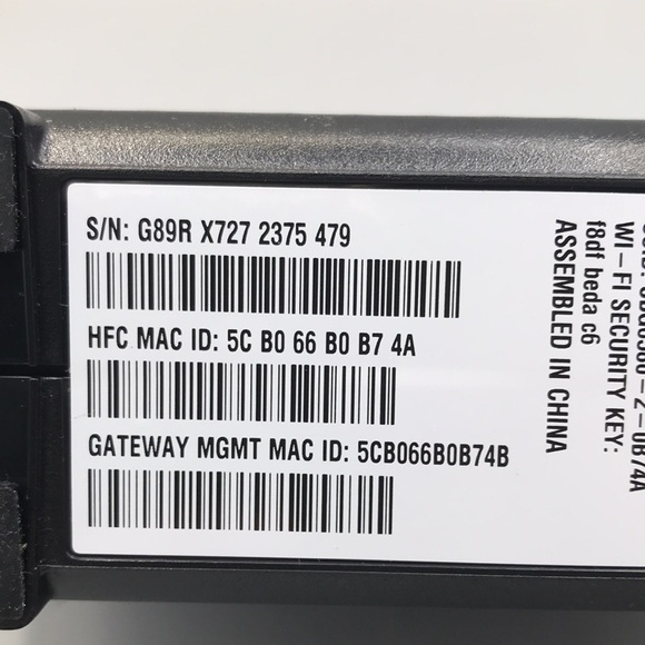 ARRIS Surfboard SBG6580-2 300 Mbps 4 Port Cable Modem and Wi-Fi Router - Picture 7 of 7